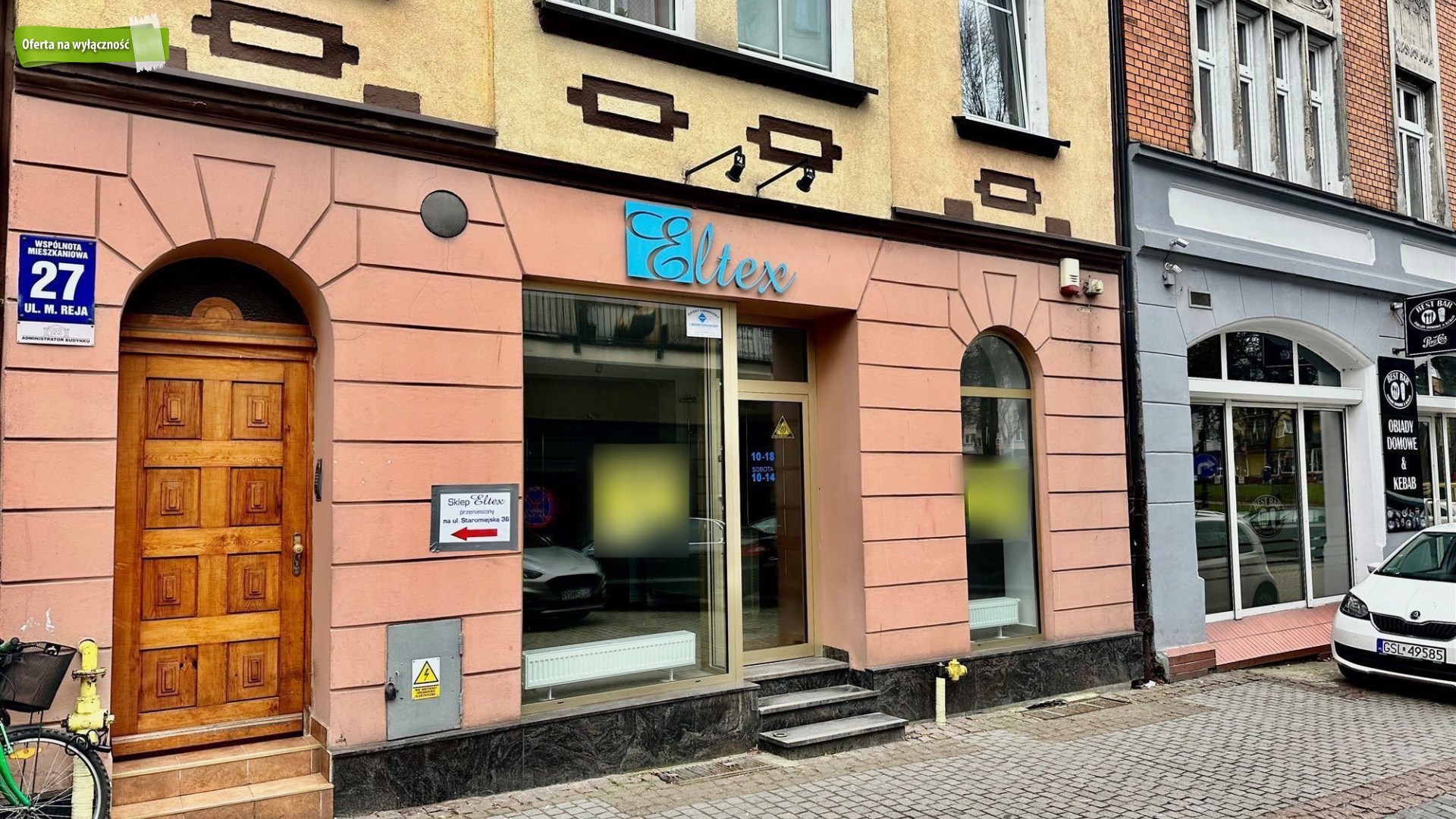 Lokal handlowo-usługowy na sprzedaż – Lębork