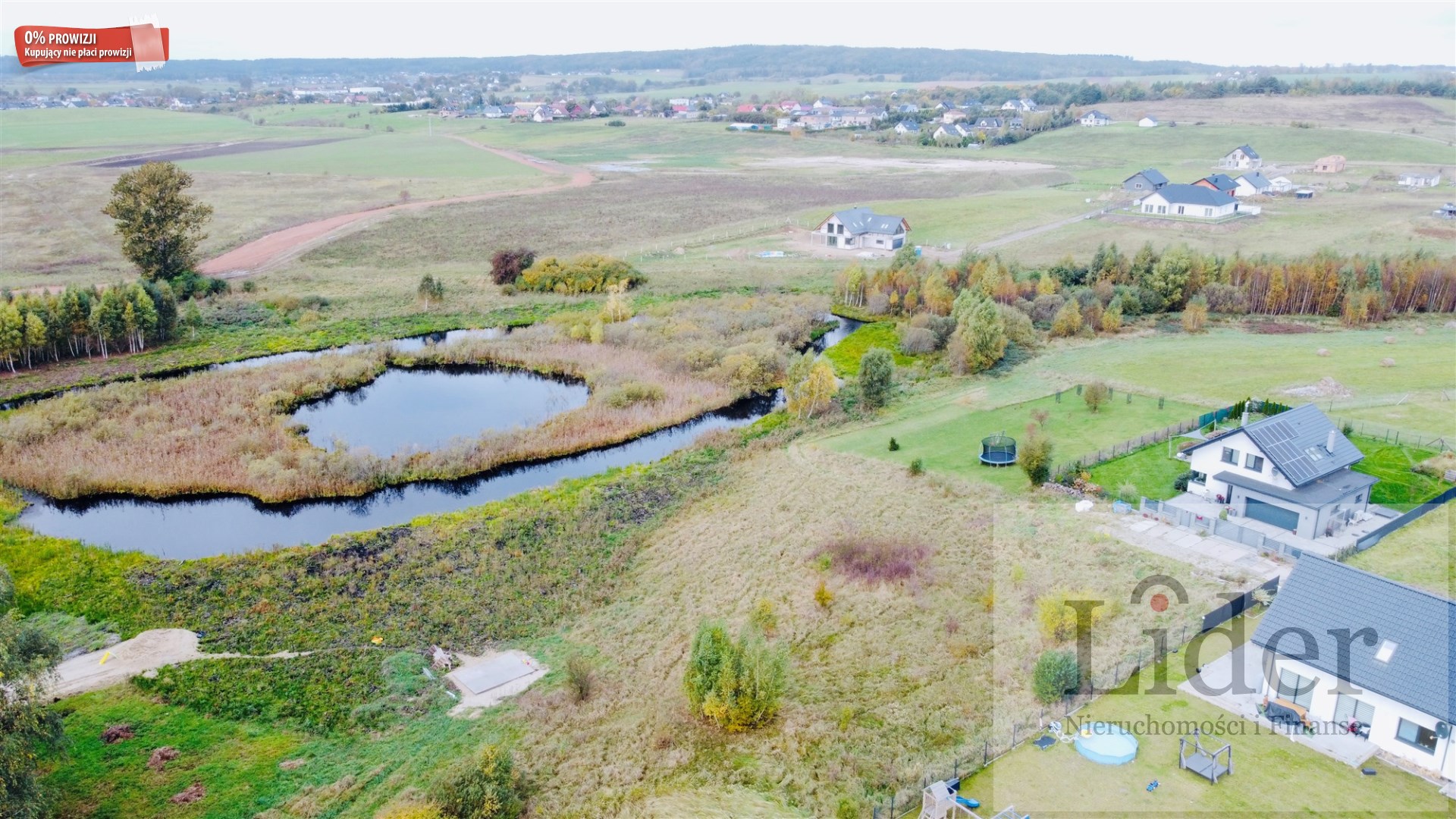 Wyjątkowa działka rekreacyjna w Lęborku