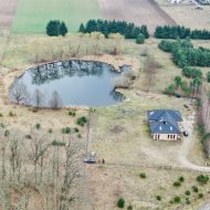 5787 m² ciszy  i przestrzeni z dostępem do stawu
