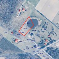 5787 m² ciszy  i przestrzeni z dostępem do stawu
