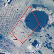 5787 m² ciszy  i przestrzeni z dostępem do stawu