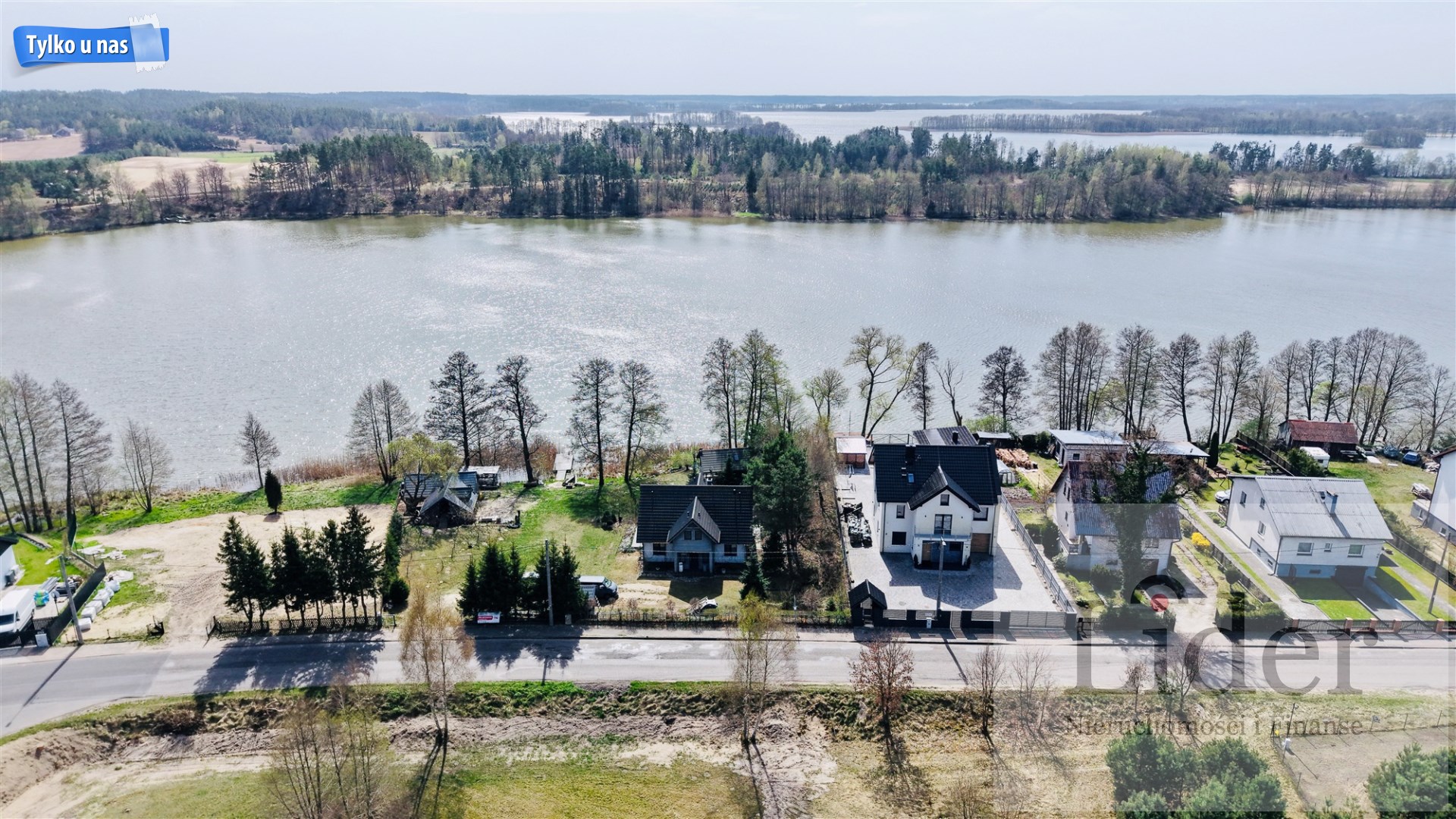 Wyjątkowa nieruchomość nad jeziorem Somińskim