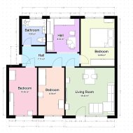 Na sprzedaż: 4-pokojowe mieszkanie 72,96 m²