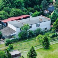 Obiekt komercyjny z częścią mieszkalną