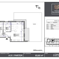 Nowoczesne Mieszkania 2 i 3 Pokojowe od 43 do 63 m