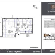 Nowoczesne Mieszkania 2 i 3 Pokojowe od 43 do 63 m