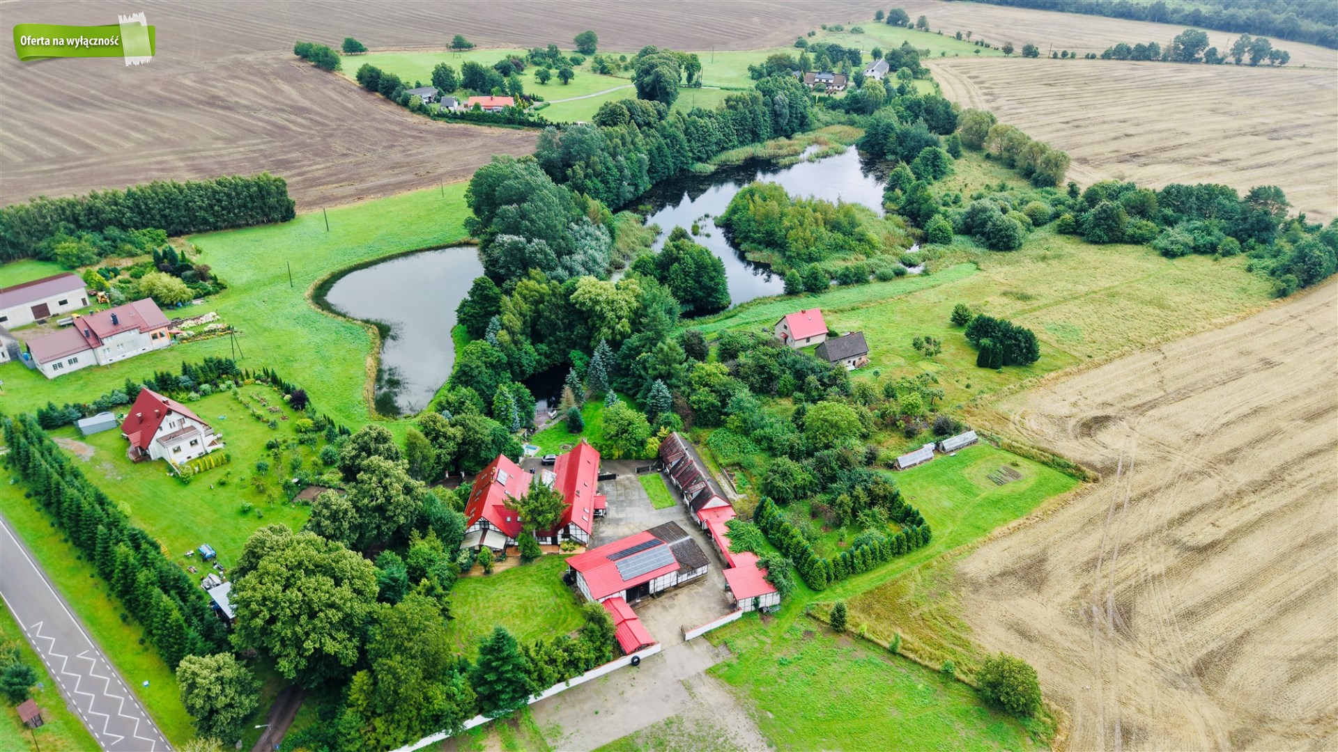 Agroturystyka z dwoma stawiami 