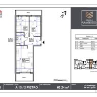 Nowoczesne Mieszkania 2 i 3Pokojowe od 43 do 63 m2
