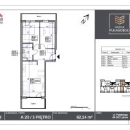 Mieszkania 2- i 3-Pokojowe od 43 do 63 m²