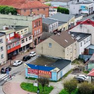 Dom z lokalem usługowo-handlowym  w centrum