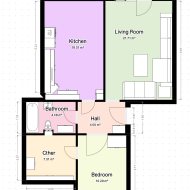 Różyckiego centrum miasta 64,43 m² + 30 m poddasza