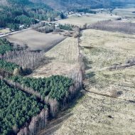 Działka przy lesie z warunkami zabudowy
