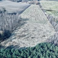Działka przy lesie z warunkami zabudowy