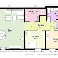 Mieszkanie dwupoziomowe – Lębork, ul. Wileńska 