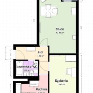 Mieszkanie na sprzedaż Lębork 41,7 m² balkon