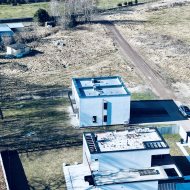 Nowoczesny dom w zabudowie bliźniaczej