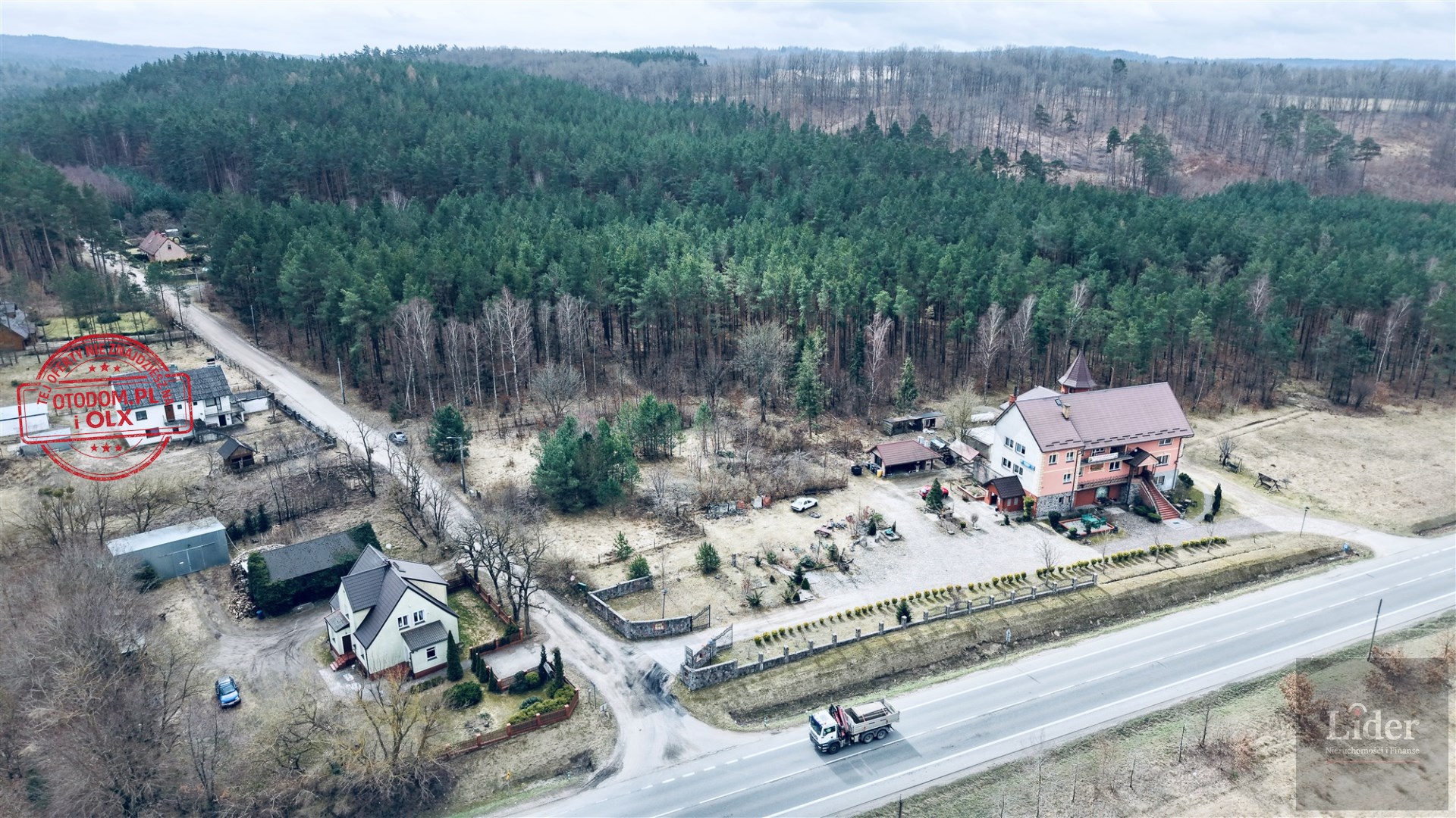 Działka na sprzedaż przy S6 i DK6 – Pogorzelice 