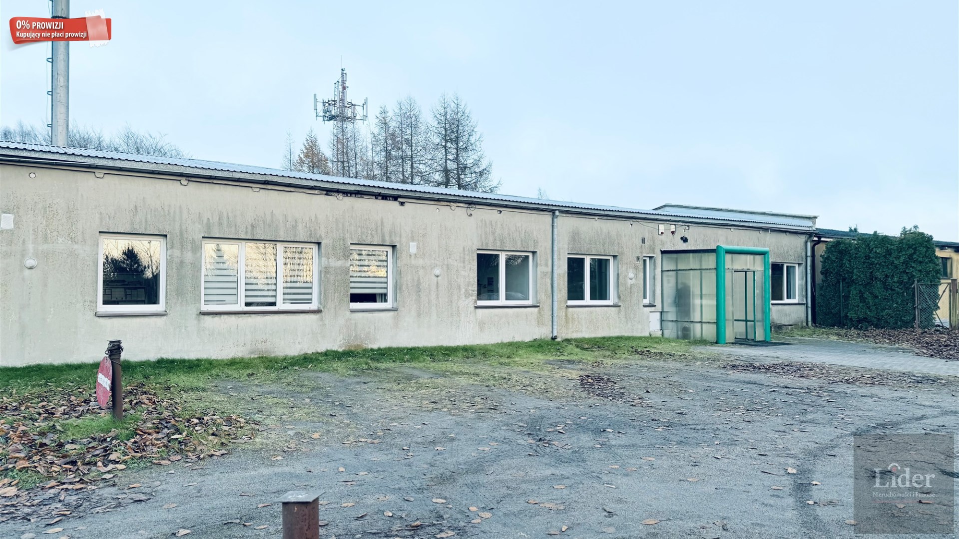 Hala produkcyjna z zapleczem biurowym i magazynowy