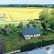 Dom z dużą działką 4586 m² – okolice Lęborka