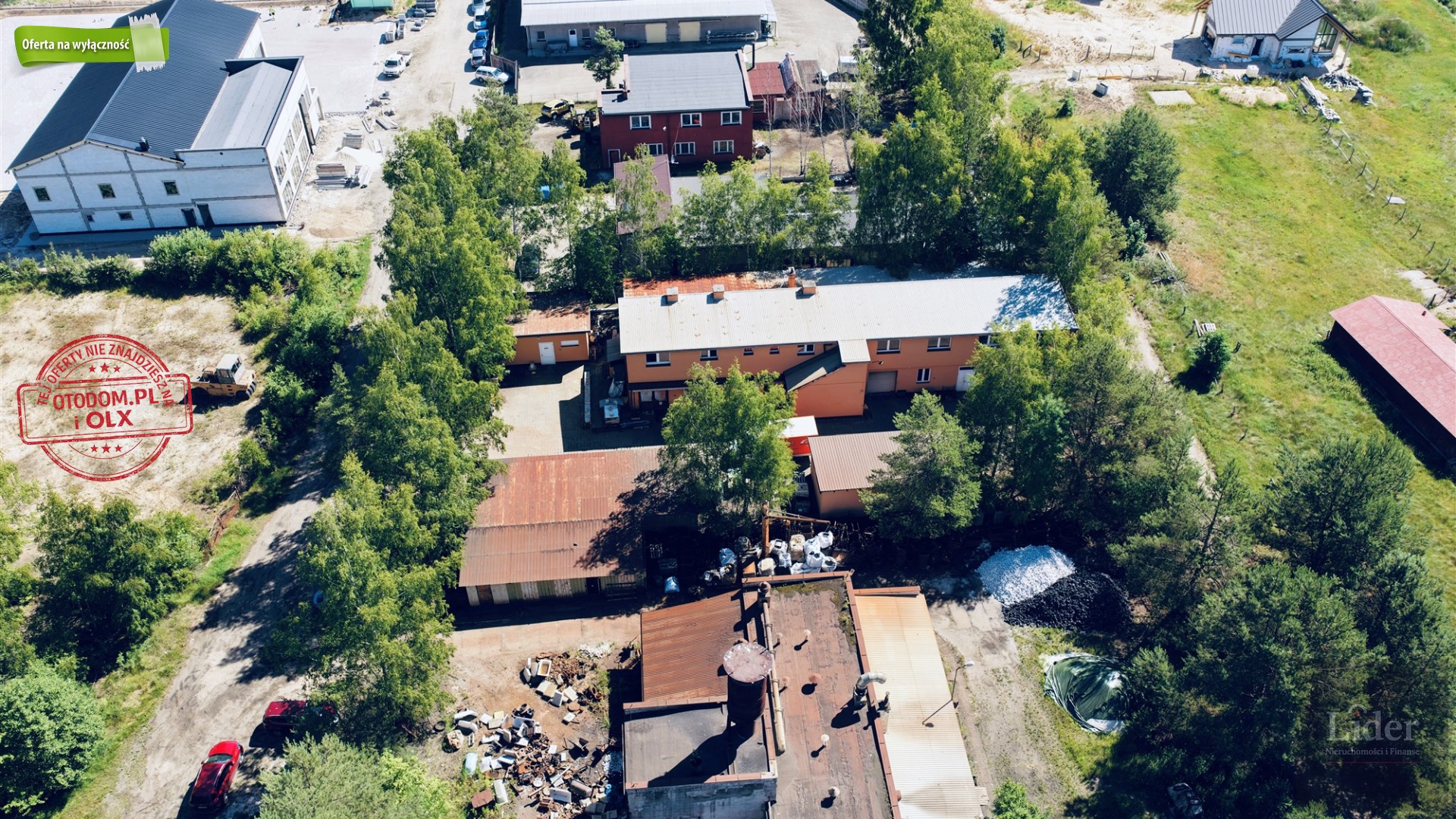 Obiekt przemysłowo-magazynowy blisko Lęborka i S6