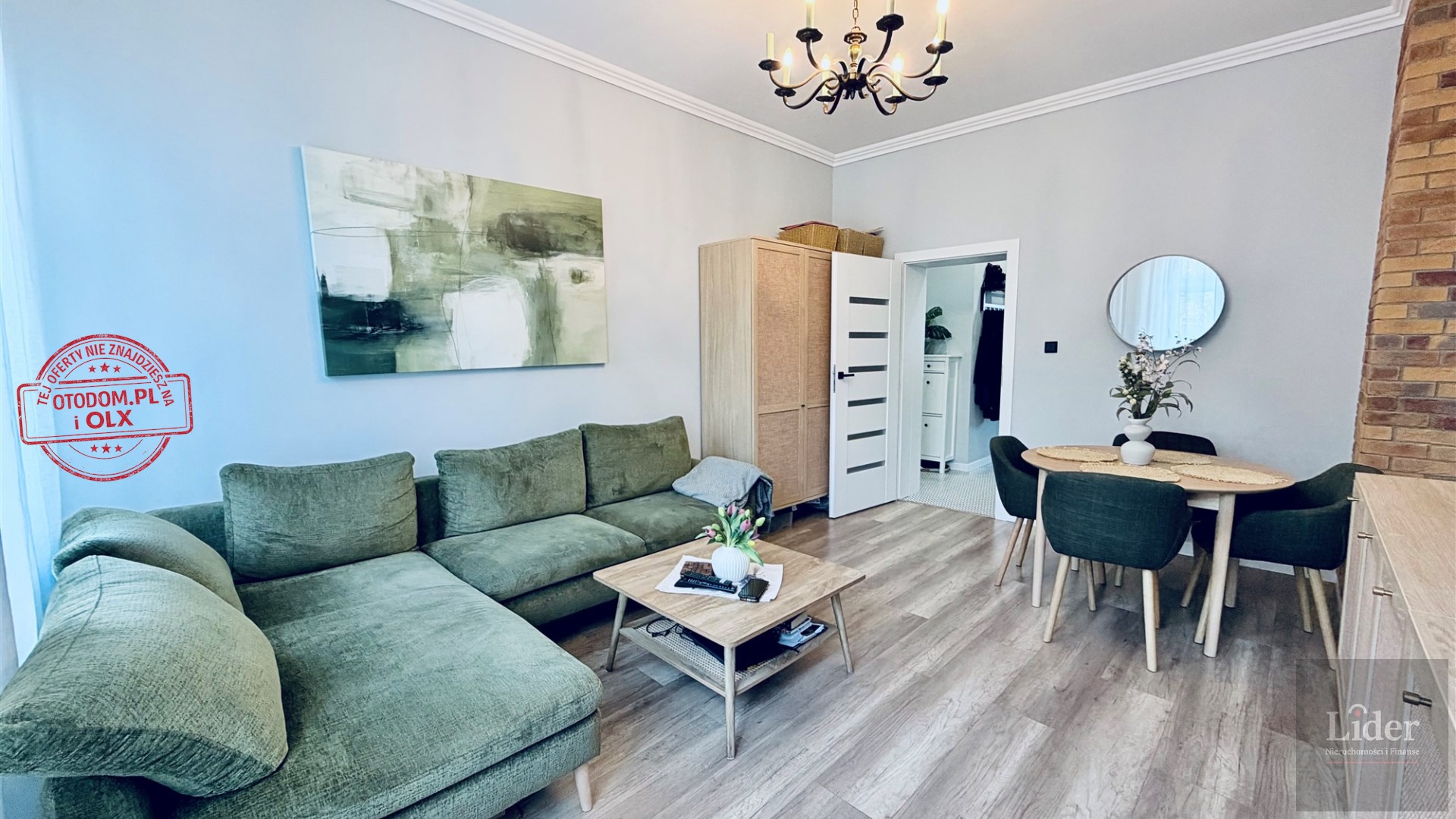 Lębork | 3 pokoje po remoncie | 0% prowizji