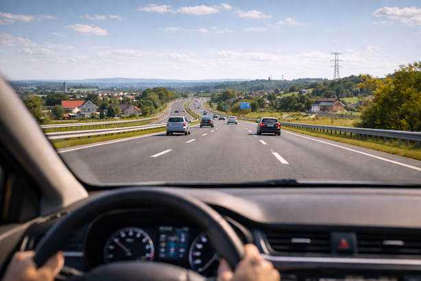 Dojazd drogą ekspresową z miejscowości poza Trójmiastem